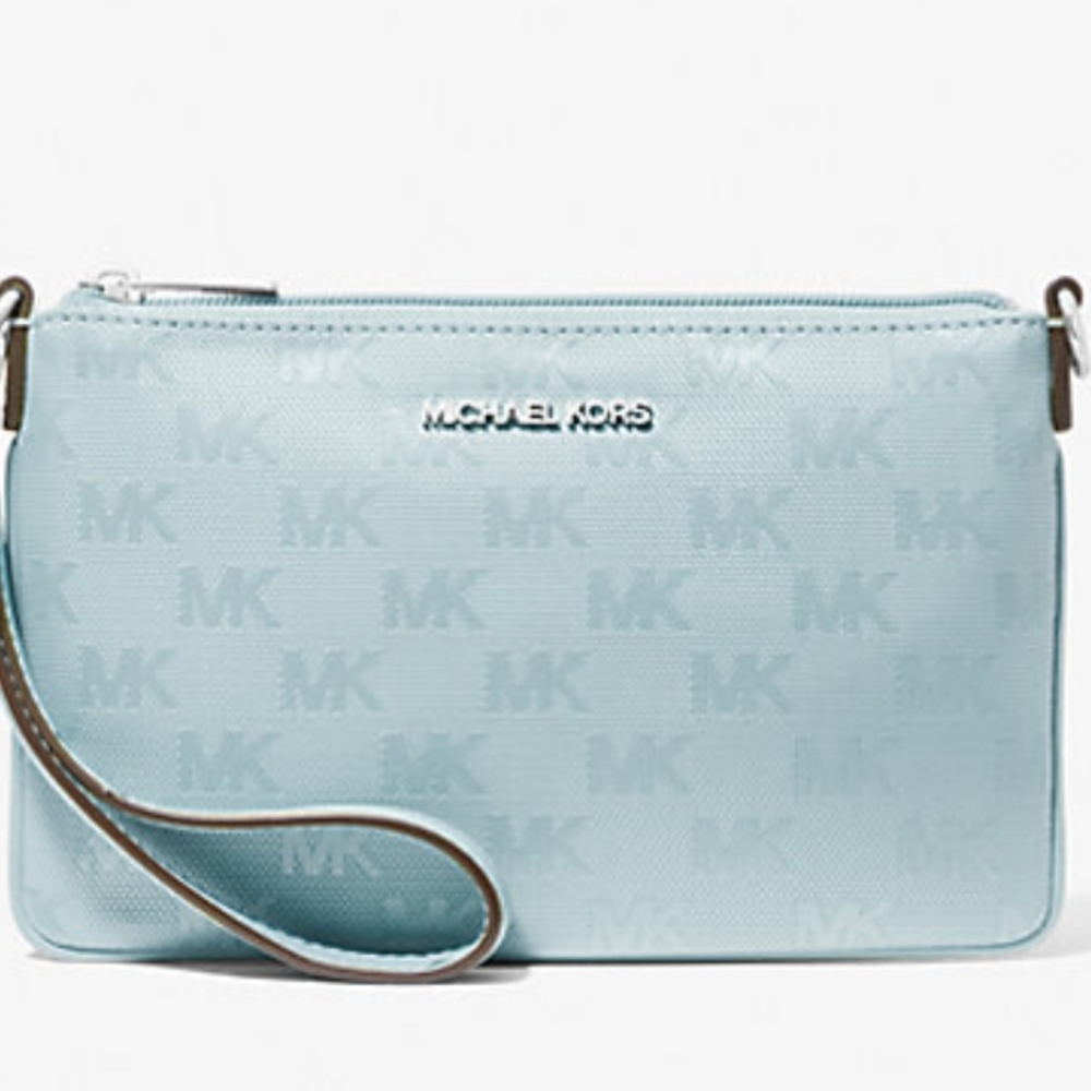 Michael Kors Light Blue Jet Set Travel Small
